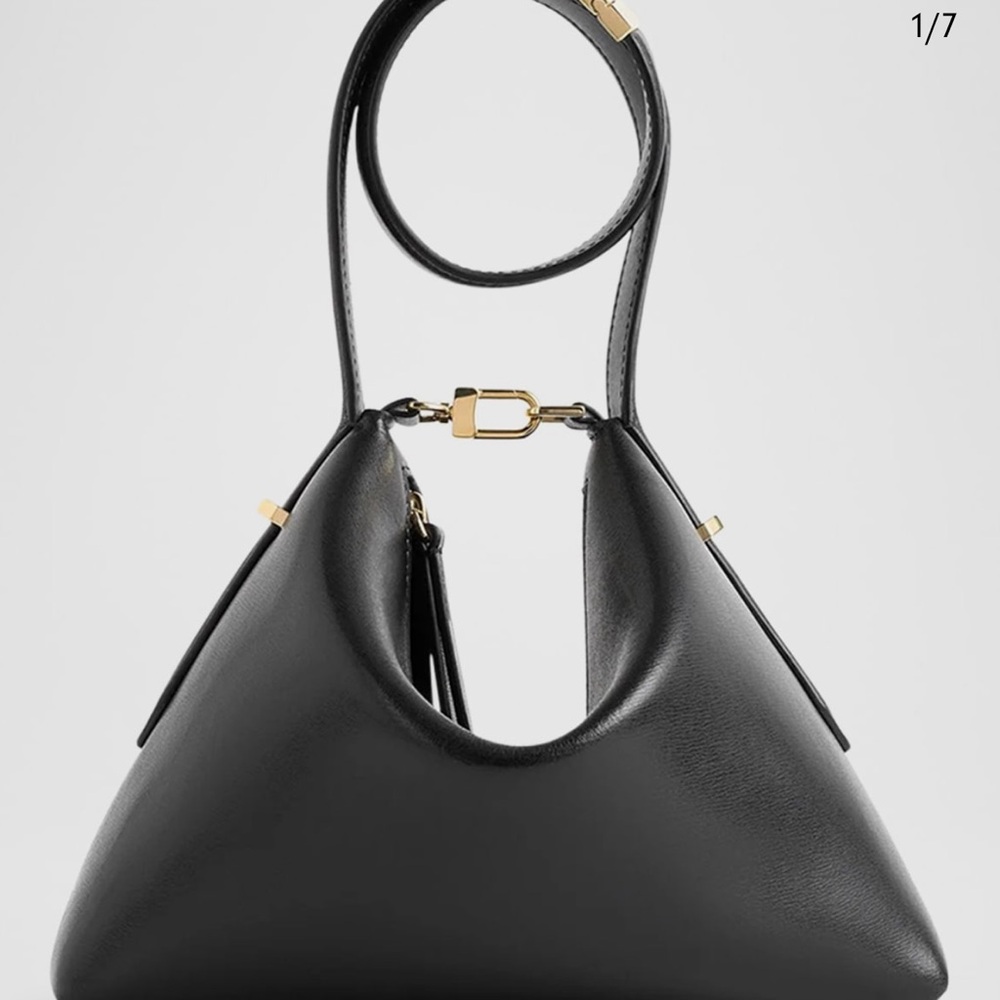 Toteme Bevel Leather Wristlet bag